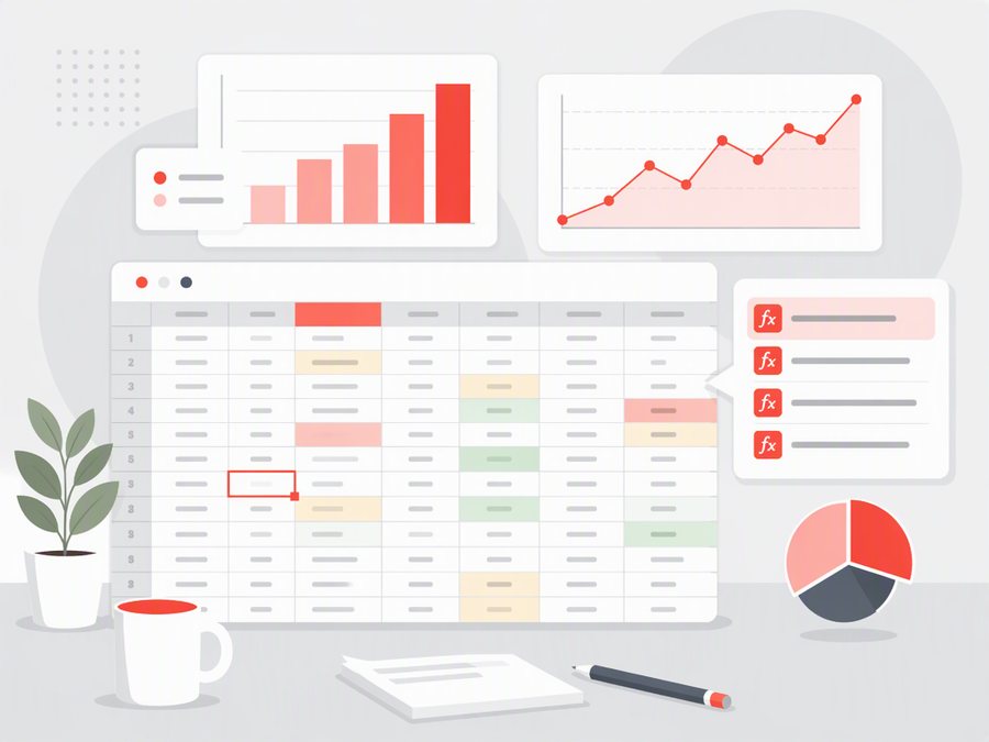 WPS Office 表格数据处理与图表功能示意